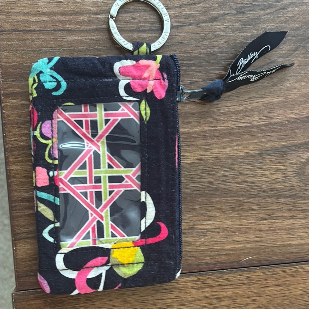 Patterned Keychain Wallet Vera Bradley wallet for keys